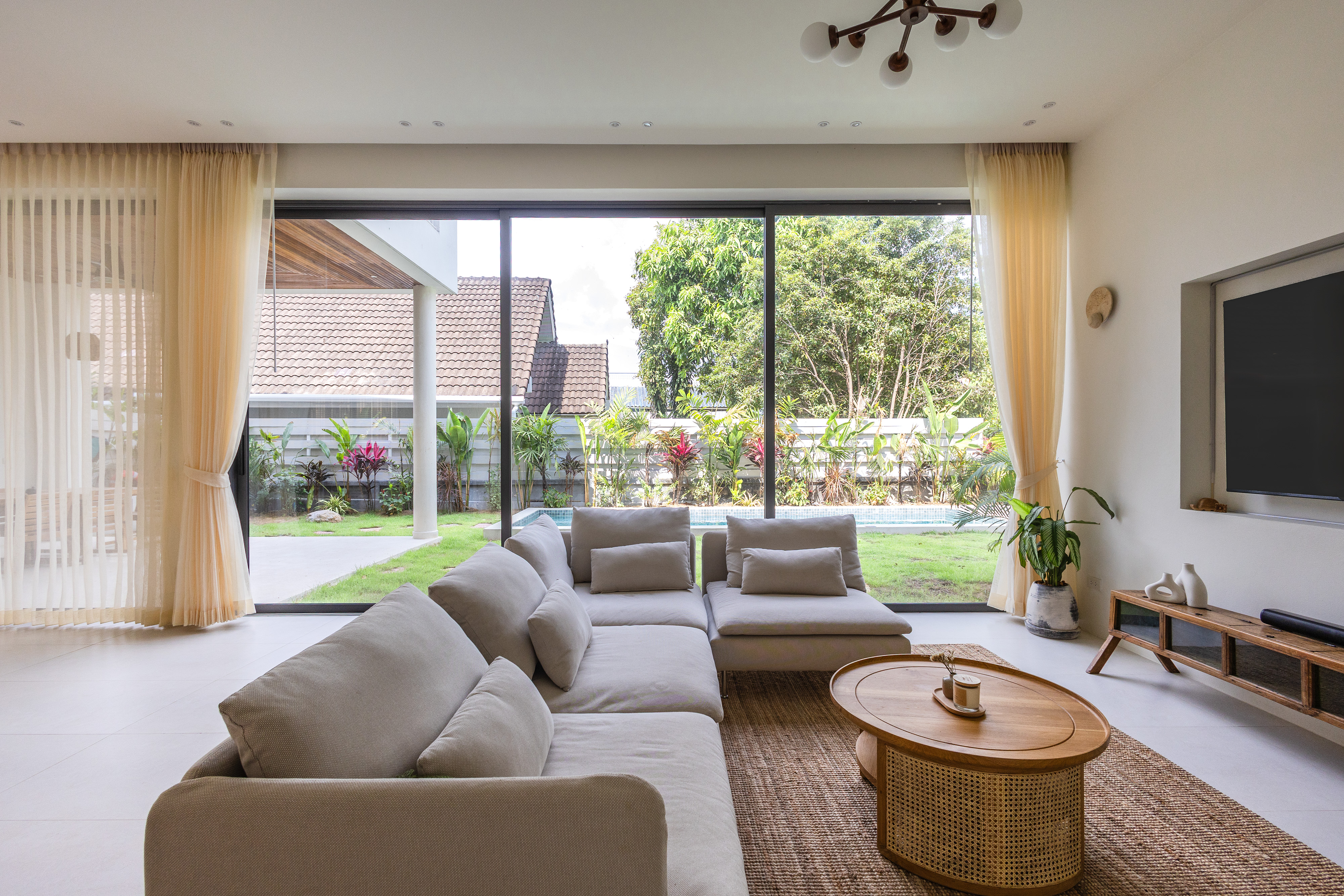 Open-plan living room